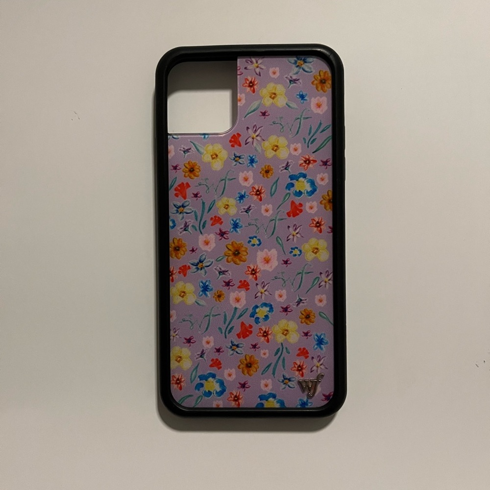 Purple Garden Party Wildflower case